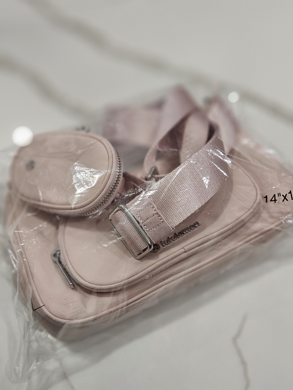 lululemon Blush Pink Crossbody